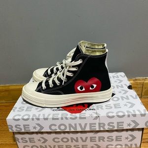 Comme Des Garçons.Woman’s 7,men 5.5 .Open box.